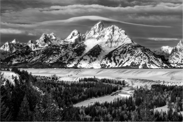 The Snake River and the Tetons