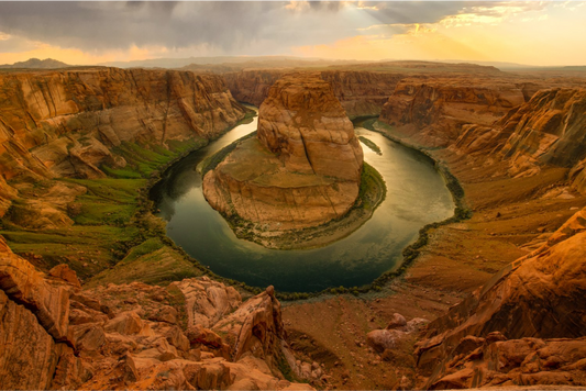Sunset at Horseshoe Bend